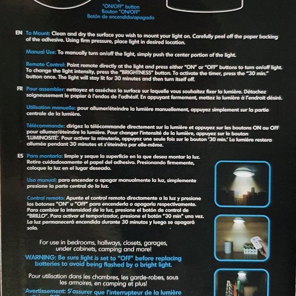 New ELECTRA Remote Controlled Light - Picture 9 of 9